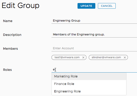 add a role to group